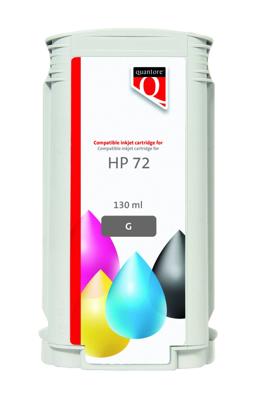 Inktcartridge quantore hp 72 c9374a grijs | 12 stuks