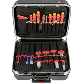 Knipex Gereedschapsassortiment | 24-delig | in hardschalenkoffer | voor elektriciens | 1 stuk - 00 21 06 HL S