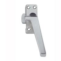 AXA raamsluiting 3308 - met drukknop en nok - draairichting 2-3 - rechtsdraaiend - alu. F1 - 3308-31-91/E - thumbnail