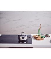 Beka Steelpan Maestro RVS met 2 giettuiten en deksel ø 16 cm / 1.6 liter - geschikt voor alle warmtebronnen - thumbnail