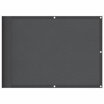 VidaXL Balkonscherm 75x700 cm 100% oxford polyester antracietkleurig VidaXL Balkonscherm 75x700 cm 100% oxford polyester antracietkleurig