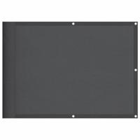 Balkonscherm 75x700 cm 100% oxford polyester antracietkleurig - thumbnail