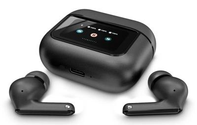 Energy Sistem ANC True Wireless hoofdtelefoon (ANC, Bluetooth 5.4, True Wireless Stereo, 30 uur batterijduur, laadbox met intelligent display)