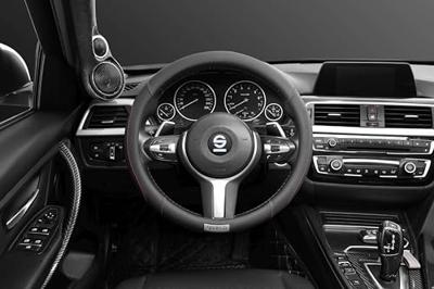 Stuurhoes Sparco SPC1113BK Zwart Rood (Ø 36 - 38 cm)