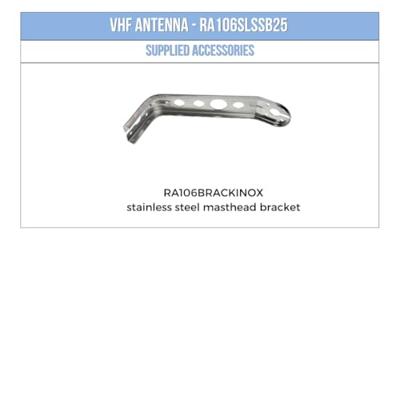 GLORA106SLSSB25 - VHF-ANTENNE - 900 MM - STALEN STAAF