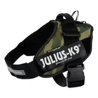 Julius-K9 IDC-Powertuig 58-76cm camouflage - thumbnail