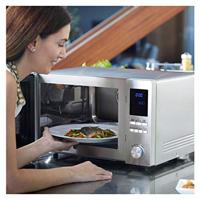 Sharp R922STWE Combi Magnetron RVS - thumbnail