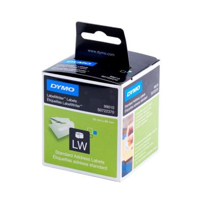 DYMO S0722370 Rol met etiketten 89 x 28 mm Papier Wit 260 stuk(s) Permanent hechtend Adresetiketten DYMO S0722370 Rol met etiketten 89 x 28 mm Papier Wit 260 stuk(s) Permanent hechtend Adresetiketten