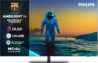 Philips Ambilight 42OLED810 4K OLED Smart TV, 42 inch display met P5 AI Perfect Picture Engine Ultra HD, Titan OS, Dolby Vision en Atmos Sound - Werkt met Alexa en Google spraakassistent - thumbnail