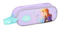 Pennenetui met 2 vakken Frozen Spirit Lila 21 x 8 x 6 cm - thumbnail