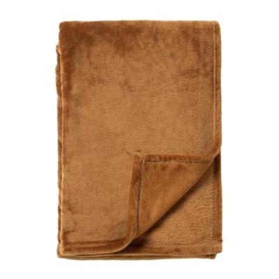 Dutch Decor plaid harvey 150x200 cm tobacco brown