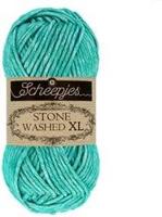 Scheepjes Stone Washed XL - 855 Green Agate - Haakgaren / Breigaren - thumbnail