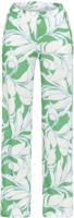 Abstracte bloemen pyjamabroek groen - thumbnail
