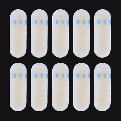 10 STKS voetverzorging huid hydrogel analgetische blaren slip hiel beschermer grootte: 20x60cm