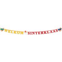 Sint en Piet Welkom Sinterklaas Slinger 3M - thumbnail