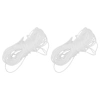 VidaXL Badmintonset met 4 rackets en net 620x151 cm - thumbnail
