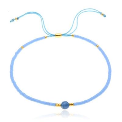 Deja Armband Miyuki Glas kralen - Blue