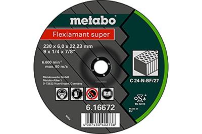 Metabo Accessoires Afbraamschijf Ø 180x6,0x22,2 steen Flexiamant super - 10 stuks - 616660000