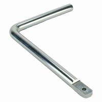 GB kruk voor boerenklinkstel gezet deurdikte 65-90mm verzinkt | 1 stuk - 17270426 - thumbnail