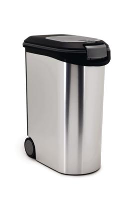 Curver hondenvoer container metallic 54 liter Curver hondenvoer container metallic 54 liter