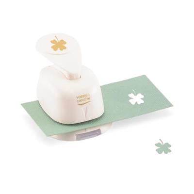 Vaessen Creative • figuurpons klavertje vier small