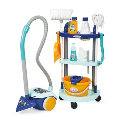 Ecoiffier clean home schoonmaakkar met stofzuiger Ecoiffier clean home schoonmaakkar met stofzuiger