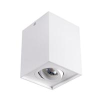 Opbouwspot vierkant - Gord1 - Wit - Kantelbaar - 96x96x125mm - thumbnail