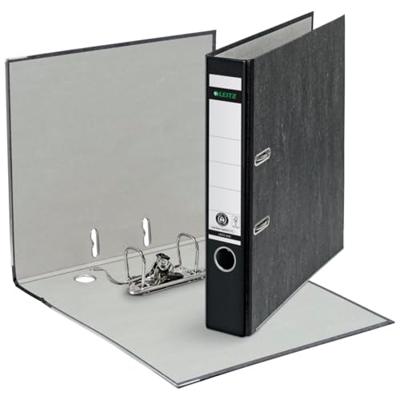 Ordner leitz 1050 180° 50mm karton a4 zwart | 20 stuks