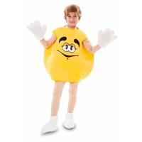 Snoepje kostuum kind geel - thumbnail