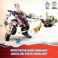 Lego Ninjago 71792 Soras Transformerende Mecharacemotor - thumbnail