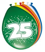 Ballonnen &apos;25&apos; (8 st) - thumbnail