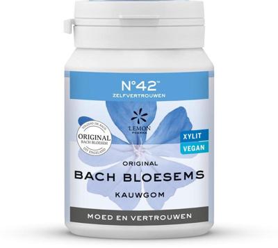 Lemon Pharma Bach Bloesem Kauwgom No42 Zelfvertrouwen Lemon Pharma Bach Bloesem Kauwgom No42 Zelfvertrouwen