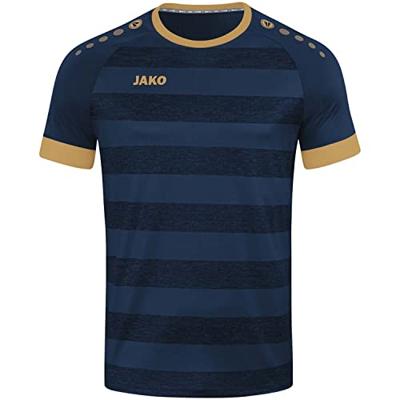 JAKO 4214K Shirt Celtic Melange Km Kids - Navy/Goud - 152