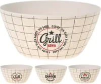 BBQ Servies Schaal Ø25cm Assorti 1st - thumbnail