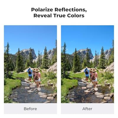 K&F Concept magnetische CPL filter Nano X 72mm - waterbestendig en krasbestendig polarisatiefilter