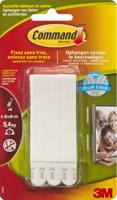 Command fotolijststrip, small, draagvermogen 5,4 kg, wit, blister van 4 stuks - thumbnail