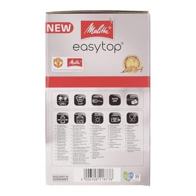Melitta EASY ll TOP 1023-04 Koffiefilter apparaat Zwart