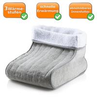 DOMO voetenwarmer - Verlicht artrose en stimuleert de bloedsomloop - 3 warmteniveaus - Polyester - 30x30x24 cm - thumbnail