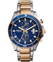 Horlogeband Fossil CH2954 Roestvrij staal (RVS) Multicolor 22mm - thumbnail