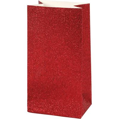 Vivi Gade Papieren zakken, h: 17 cm, afm 6x9 cm, 200 gr, rood, 8 stuk/ 1 doos