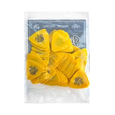 Dunlop 431R73 Tortex Triangle .73mm plectrum geel