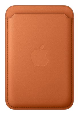 APPLE iPhone - Portemonnee van fijn geweven materiaal met MagSafe - Fox Orange