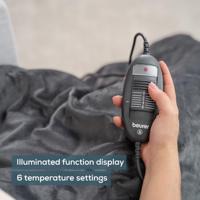 Beurer HD 74 LTD. Elektrische deken 100 W Grijs - thumbnail