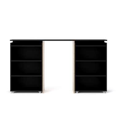 Bedombouw Naia - mat zwart - 160 cm - Leen Bakker