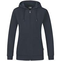 JAKO C6820D Jas Met Kap Organic Dames - Antraciet - 42 - thumbnail