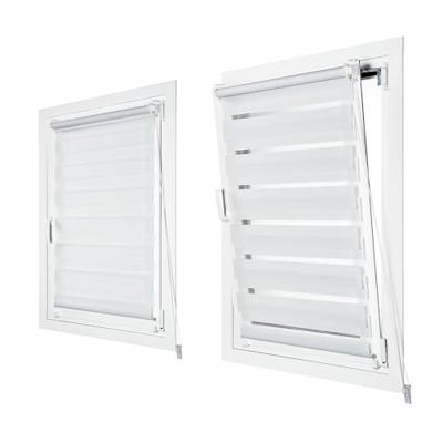 Rolgordijn Stor Planet Clip&Fix Night&Day Wit 60 x 180 cm