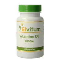 Elvitum Vitamine D3 3000 IE Capsules - thumbnail
