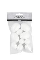 Creativ Company Https://www.cchobby.nl/eieren-h-35-48-mm-b-25-35-mm-wit-10-stuk-1-doos - thumbnail