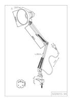 Trio Stoere schaarlampTajo - 5029010-47 - thumbnail