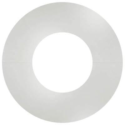 VidaXL Geschikt voor platte boomring zilver ø30 / 60 cm roestvrij staal